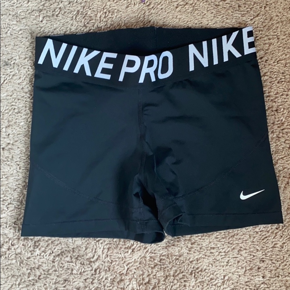 Nike black spandex